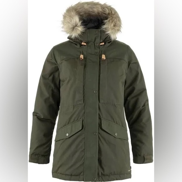 Fjallraven Women's Singi Down Jacket - Deep Forest - Picture 3 of 9